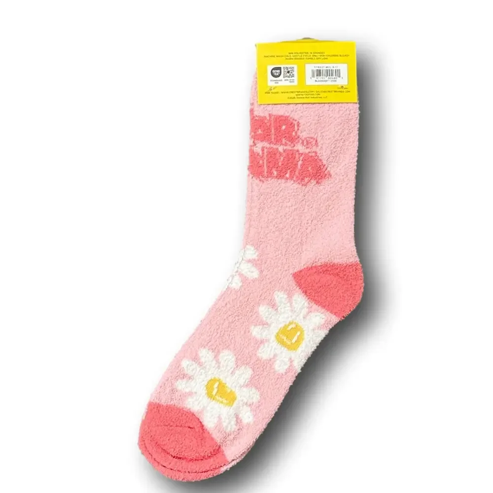3/$20 Sugar Mama & Daisy Flowers Cozy Fashion Socks - NWT